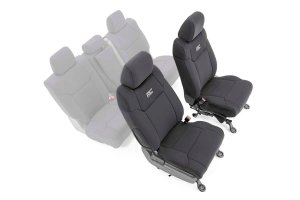 Toyota Tundra Seat Covers - Front - Rough Country - Neoprene - '14-'21